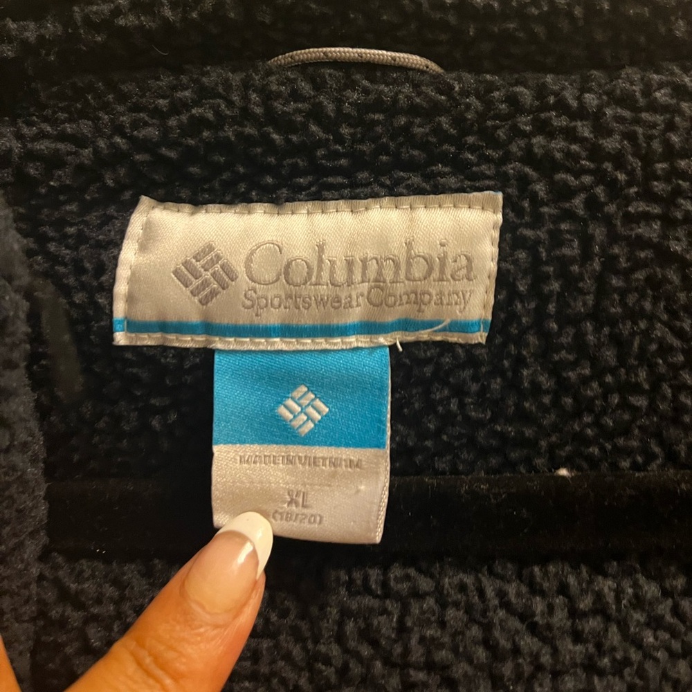 Columbia Big Boys Black Arctic Blast Jacket Insulated Waterproof Sz XL - Picture 5 of 5
